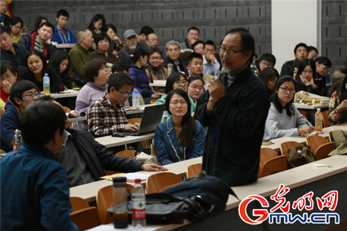 北京大学考古文博学院教授徐天进发表感言