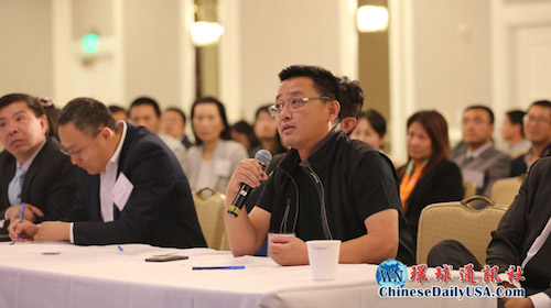 点评环节，高德地图创始人侯军对参赛的创业团队多次提出棘手问题考验团队应变