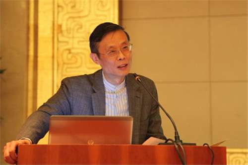 李军作报告