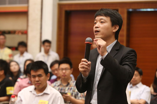 孔令博校友发表感言