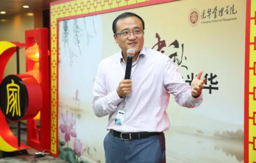 冒大卫书记为校友们送上中秋祝福 