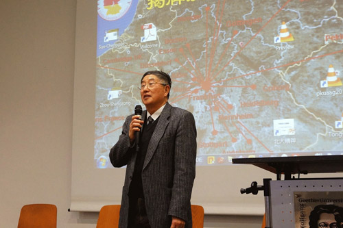 同济大学校友会名誉主席 于安东 教授致辞