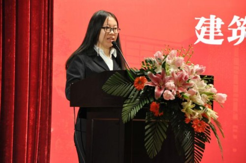 北大学生代表、城环学院陈诗弘同学