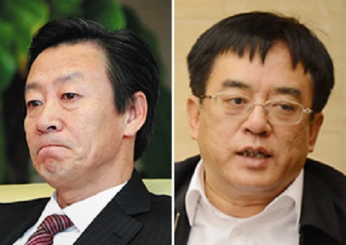左：韩学键，右：赵铭  