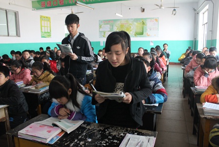 潘援在课堂教学中
