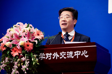 北京大学常务副校长刘伟教授致辞