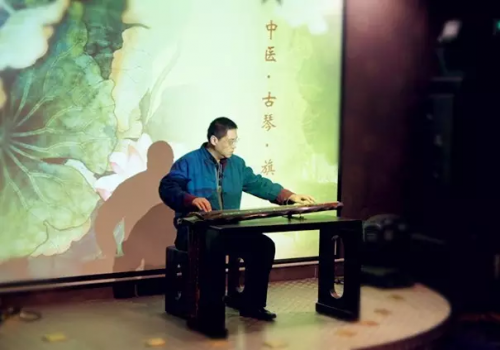 宋顺英老师  企业高管，爱好广泛，能文善武。带来古琴乐曲：太古引，归去来辞