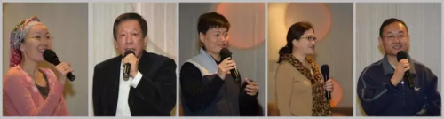 与会来宾相互交流 （摄影：北大校友摄影俱乐部 娄健）