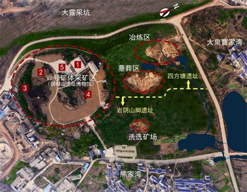 7号矿体铜矿产业链空间图