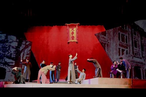 《元培校长》北大演出剧照