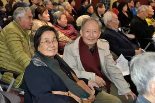 张、景二老参加北大阿语系建系70周年纪念会