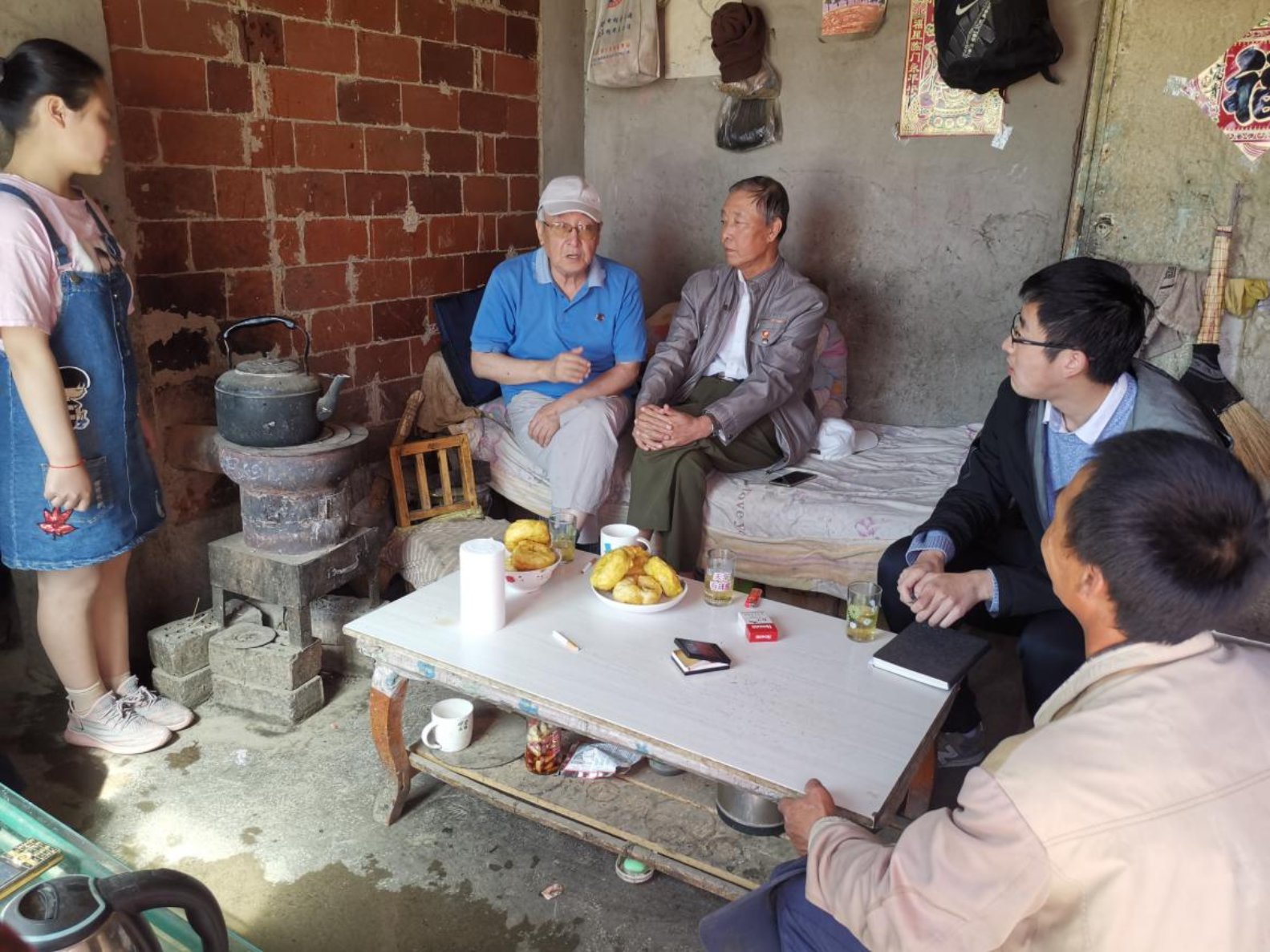 大棚孩子家访核贫